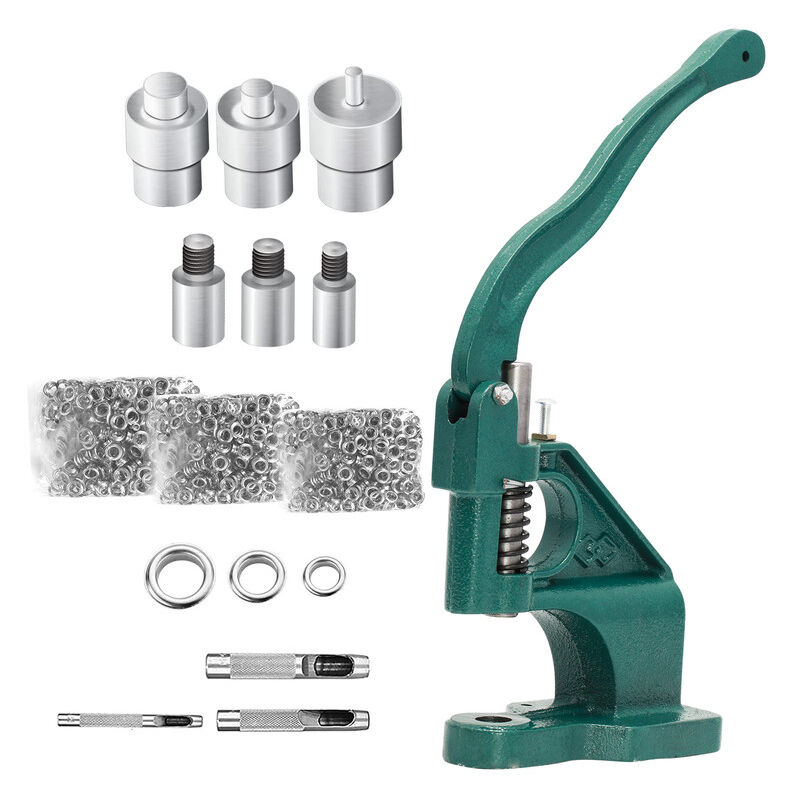 foto del prodotto dewin set di presse manuali per punzonatrice per rivetti 1500 per occhielli