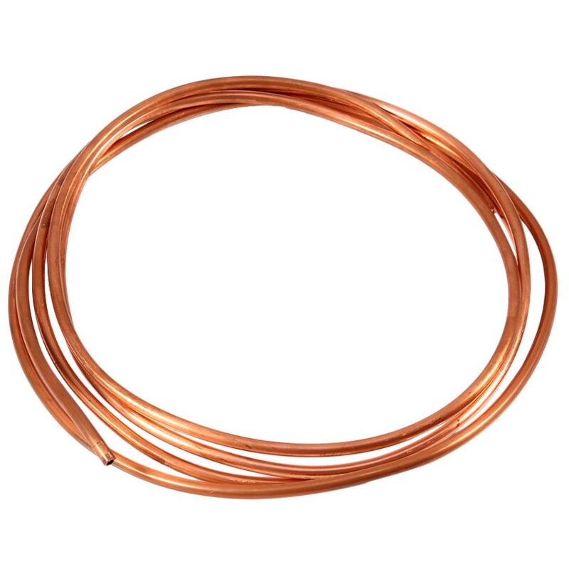 foto del prodotto dewin tubo in rame morbido 2m tubo in rame morbido od 4mm x id 3mm per generatori idraulici di refrigerazione