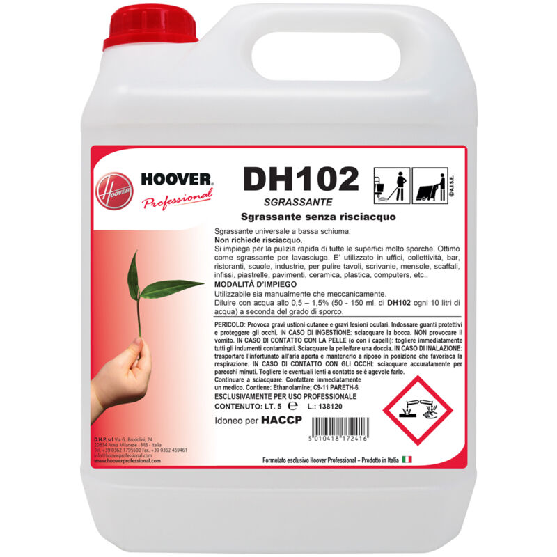 foto del prodotto dh102 sgrassante polivalente senza risciacquo