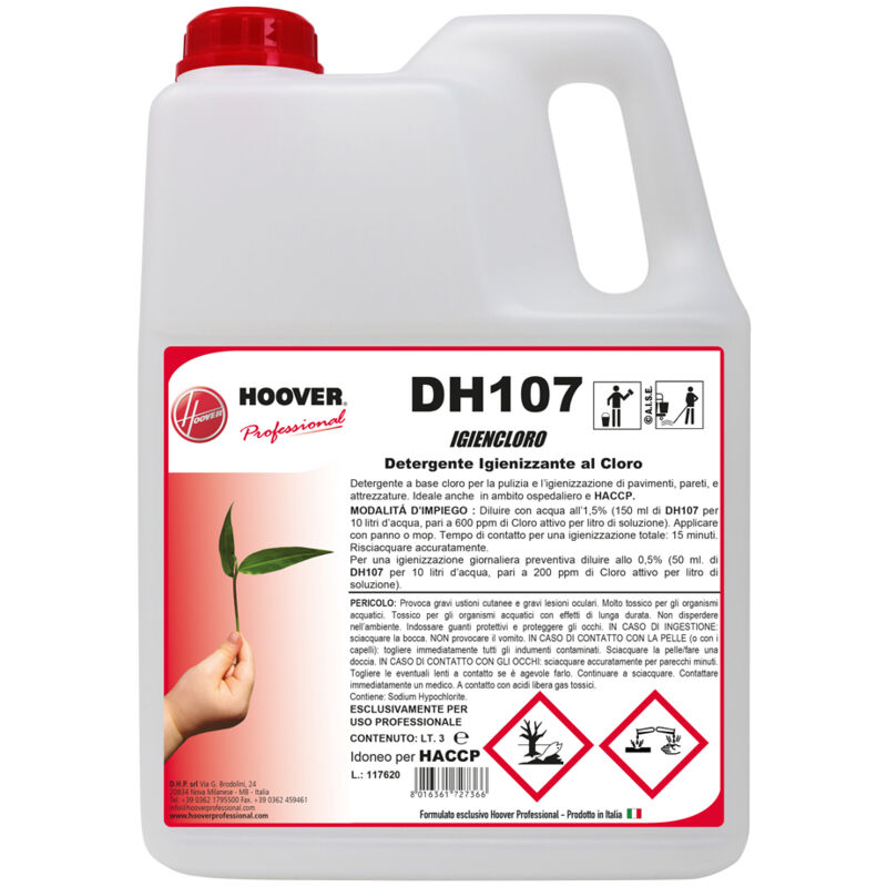 foto del prodotto dh107 igiencloro detergente igienizzante