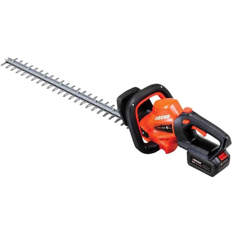 foto del prodotto dhc 310 tagliasiepi a batteria 40v litio ione con lama 60 cm leggero 2.6kg senza batteria e caricabatteria echo