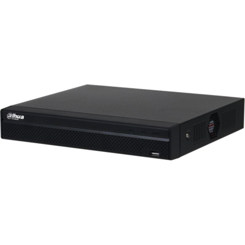 foto del prodotto dhi-nvr4104hs-4ks3) dahua ip recorder serie 4, compatto 1u, 4 canali, 4k, 1 hdd