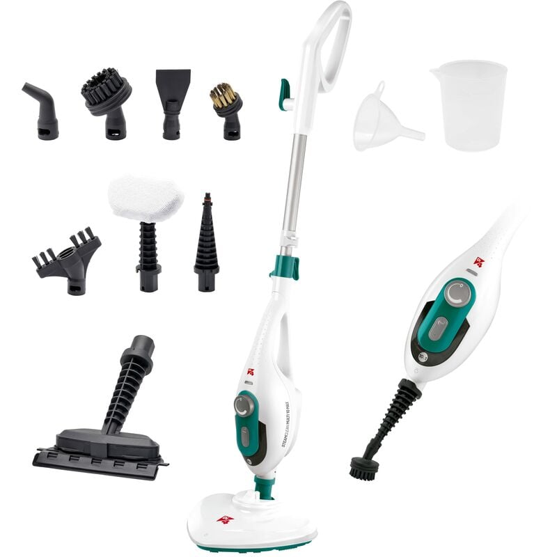 foto del prodotto di4 steamclean multi10 max scopa a vapore multifunzione 10 in 1, 1500 w, elimina il 99,9 di virus e batteri, pulizia senza prodotti chimici o