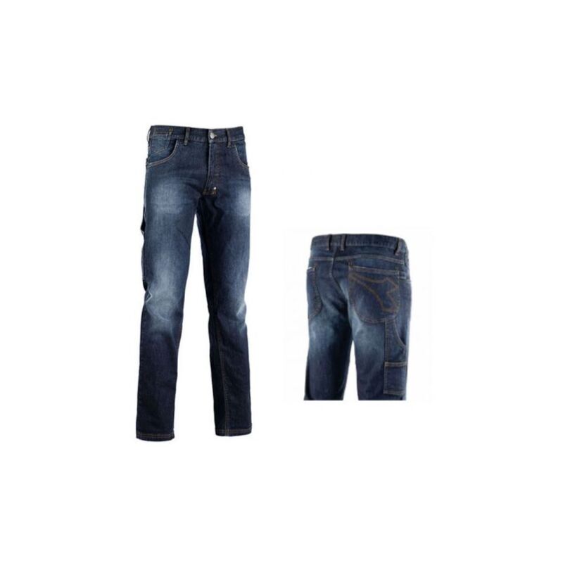 foto del prodotto diadora pant stone pantaloni da lavoro in denim taglia xl blu sbiadito