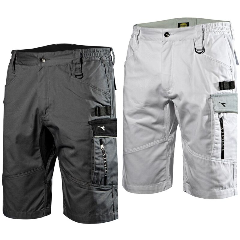 foto del prodotto diadora pantaloncini da lavoro bermuda easywork light xxxxl grigio