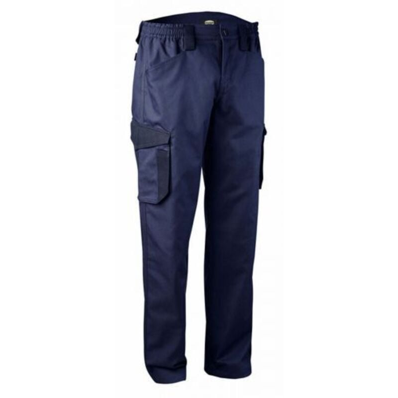 foto del prodotto diadora - pantalone da lavoro multitasche pant staff cargo blu tg.3xl