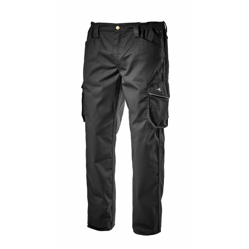 foto del prodotto diadora pantalone da lavoro multitasche pant staff cargo nero tg.xl