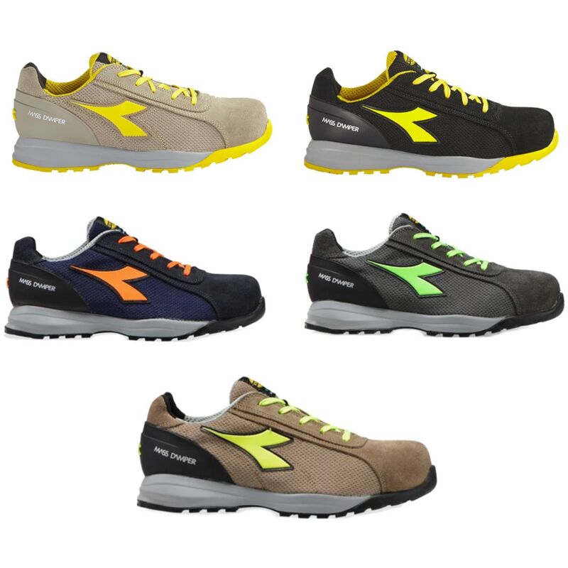 foto del prodotto diadora scarpe da lavoro glove mds text low 42 nero