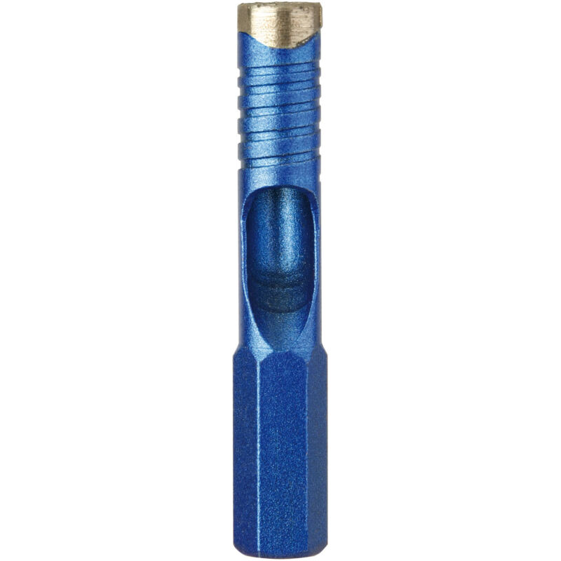 foto del prodotto diager punta diamantata blue ceram con attacco a 6 pezzi 426 8 lunghezza. 20 lunghezza totale 55