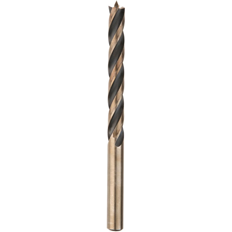 foto del prodotto diager trapano per legno 4 punte 4 attacchi per legno. cilindrico 910 5 lungo. lunghezza utile 46 lunghezza totale 86