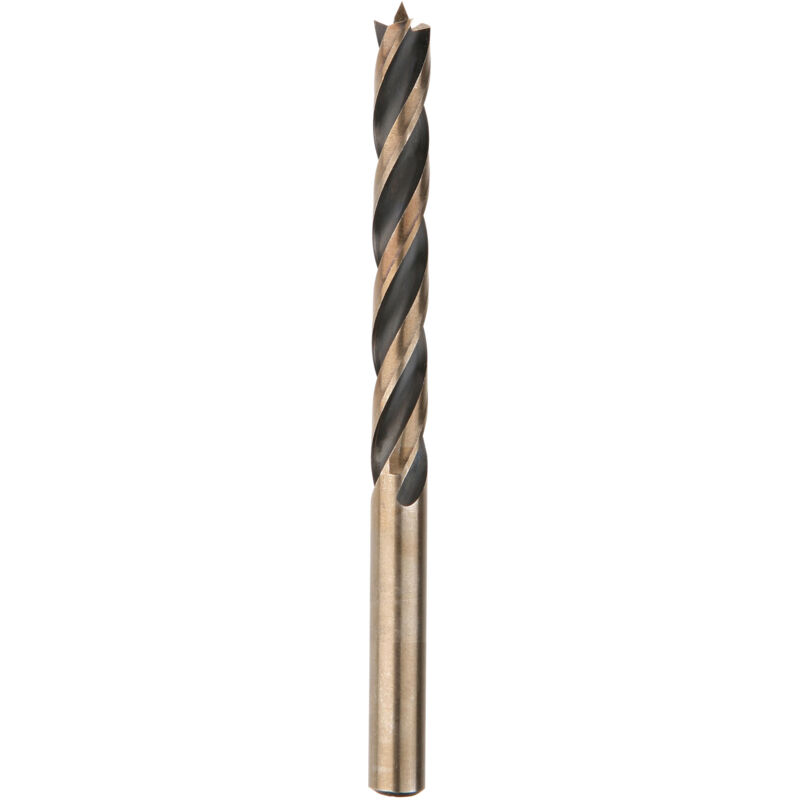 foto del prodotto diager trapano per legno 4 punte 4 attacchi per legno. cilindrico 910 8 lunghezza utile utile 77 lunghezza totale 117