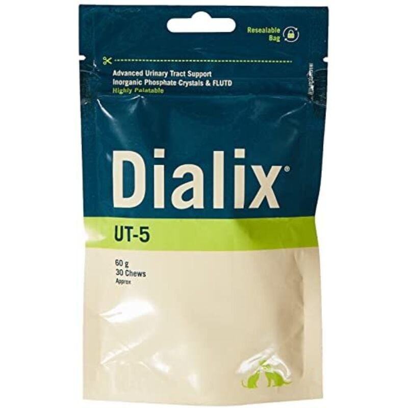 foto del prodotto dialix ut-5 precedentemente dlarex ut feline 30 masticazioni - vetnova