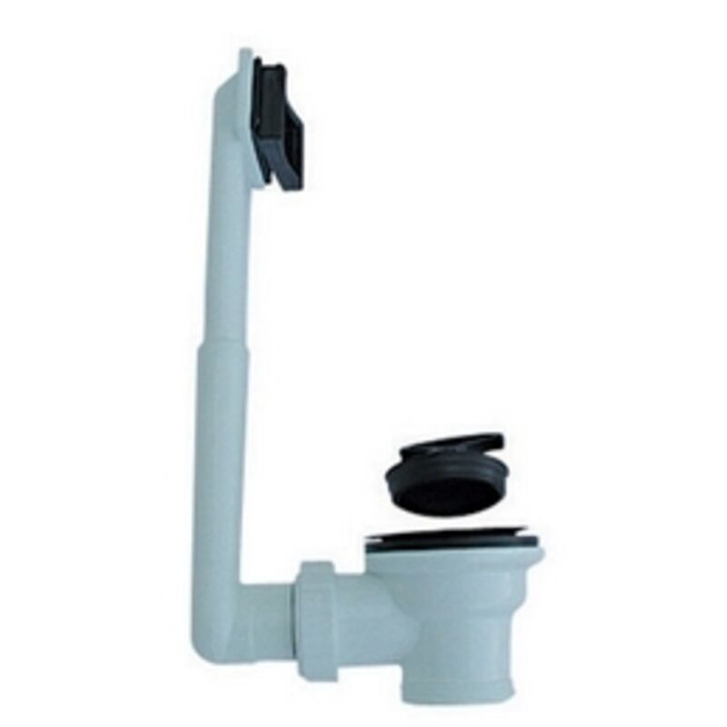 foto del prodotto dianflex - piletta scarico con troppo pieno per lavello cucina inox 1'1/2