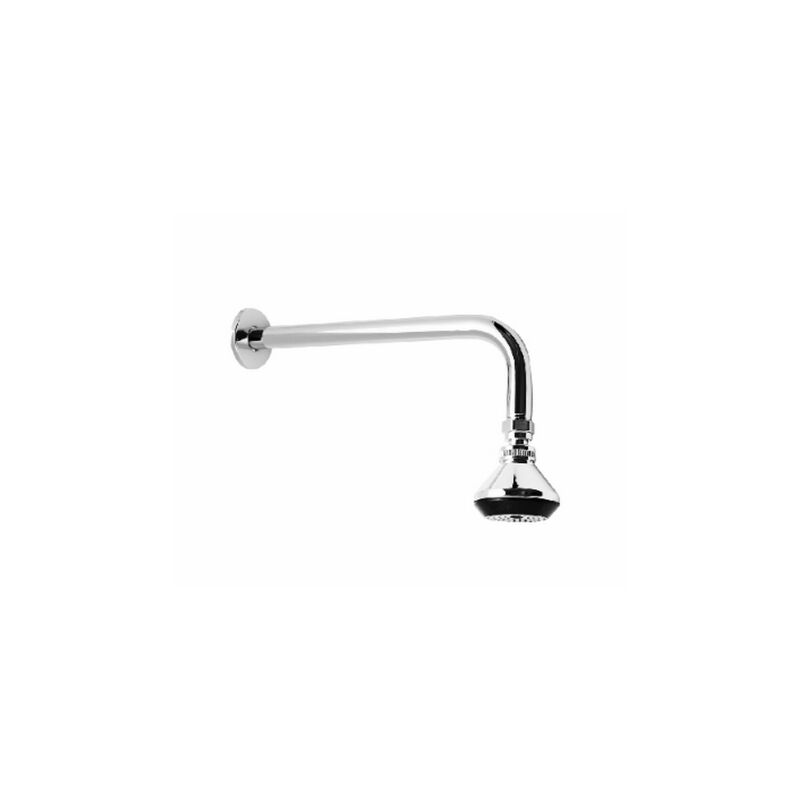 foto del prodotto dianhydro braccio doccia con soffione cromo lunghezza 30 cm 6,2 cm
