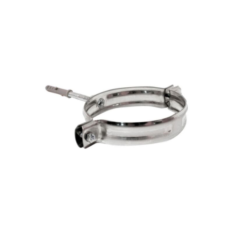 foto del prodotto dianhydro collare inox per tubi fumo diam. 30 dh
