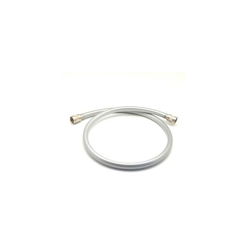 foto del prodotto dianhydro flessibile doccia argento metallizzato fc 1 2 x fc 1 2 cm 80 dh