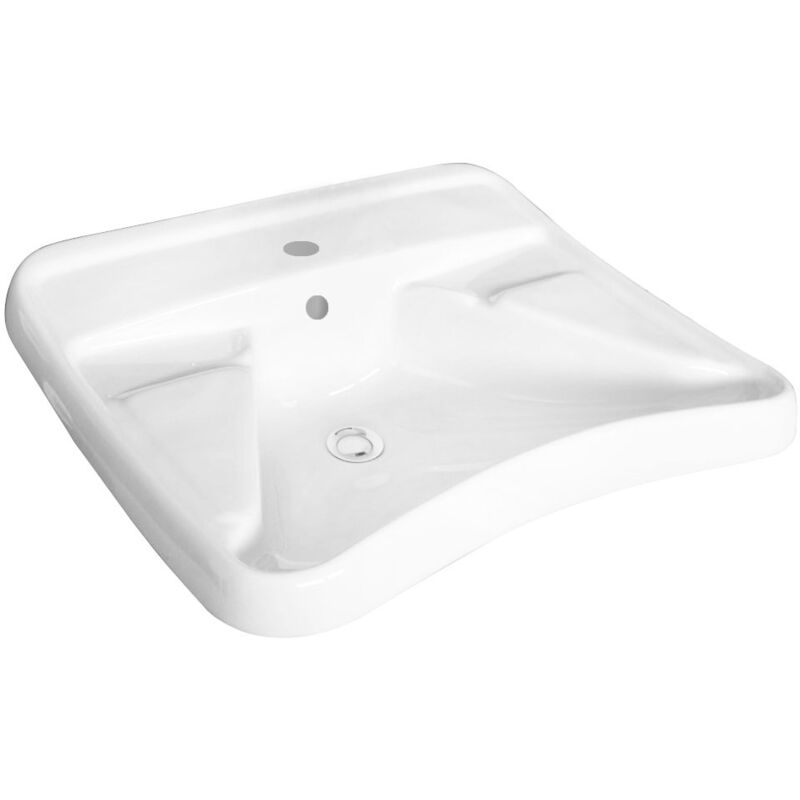 foto del prodotto dianhydro lavabo ergonomico per disabili bianco