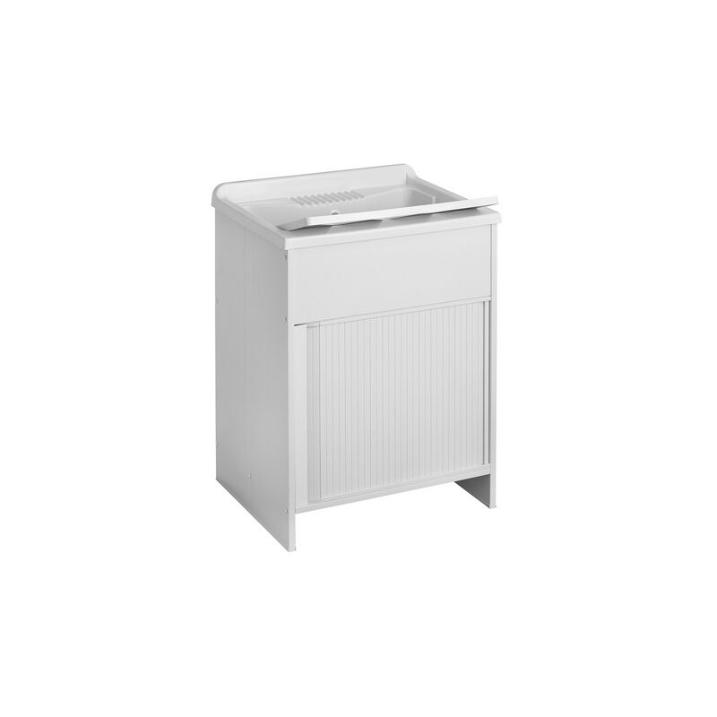 foto del prodotto dianhydro lavatoio esterno con mobile in plastica e apertura a serrandina
