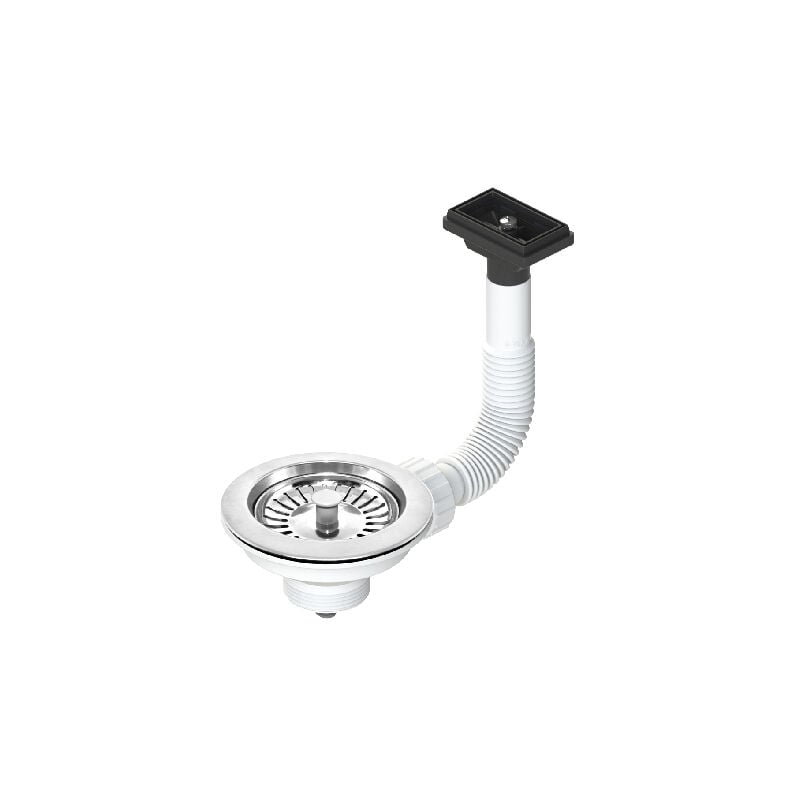 foto del prodotto dianhydro piletta rettangolare 114 mm con troppo pieno