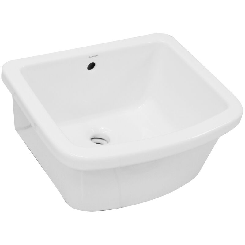 foto del prodotto dianhydro pilozzo in ceramica 46x40 cm senza strizzatoio bianco