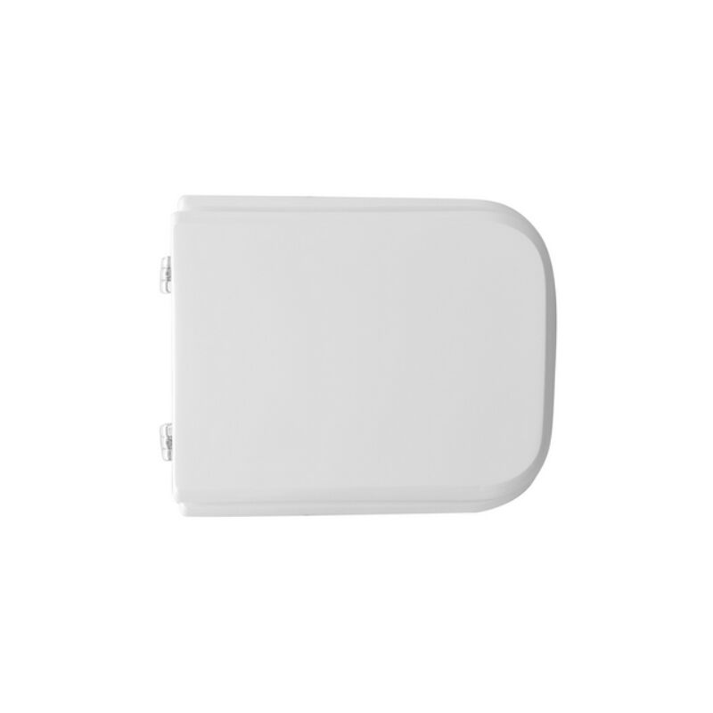 foto del prodotto dianhydro - sedile wc coprivaso per kerasan vaso brio 44,5-46,7 x 35,6 cm copriwater in legno colato con cerniere regolabili