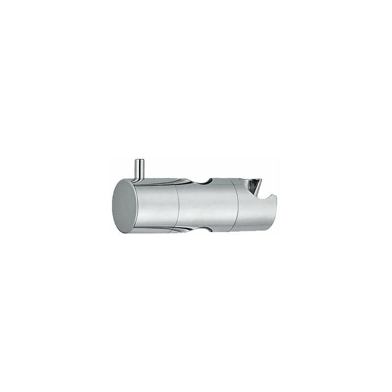 foto del prodotto dianhydro supporto scorrevole in abs cromato per asta d. 25 mm cromo dh