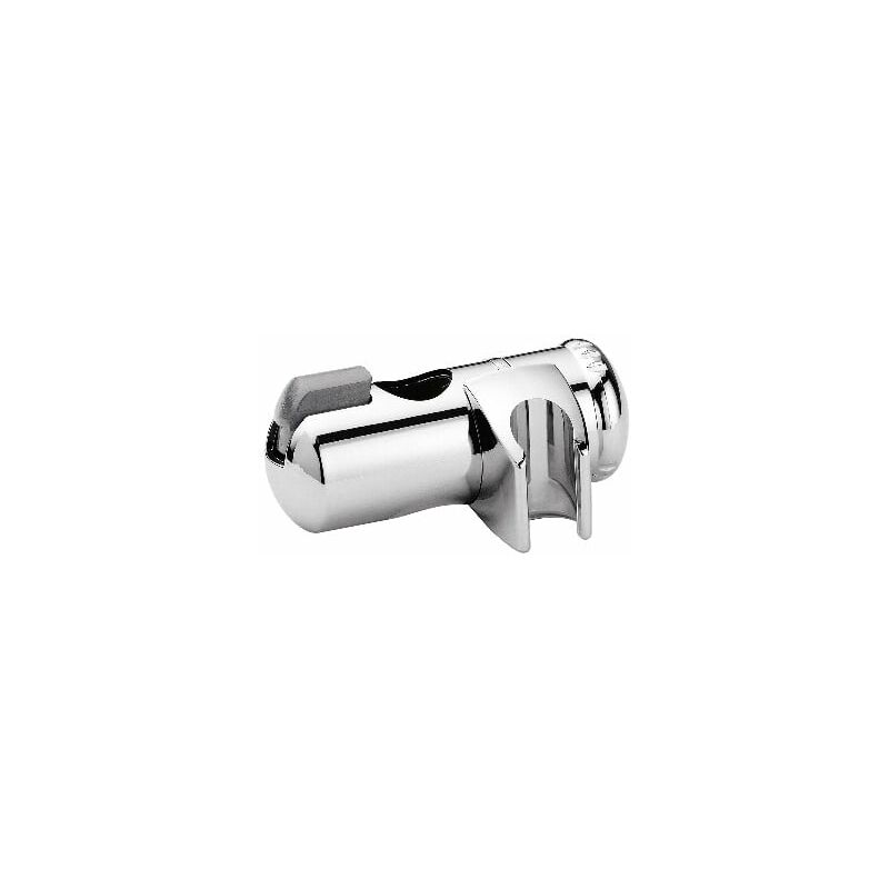 foto del prodotto dianhydro supporto scorrevole in abs cromato per asta d. 25 mm cromo dh