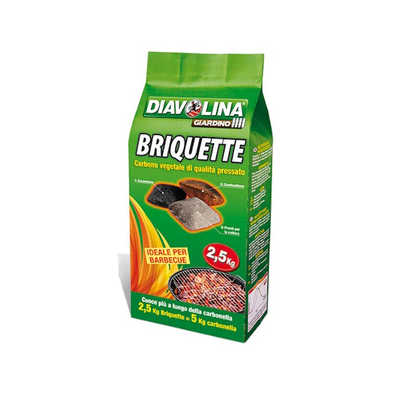 foto del prodotto diavolina 15504 carbone vegetale briquette 2,5 kg