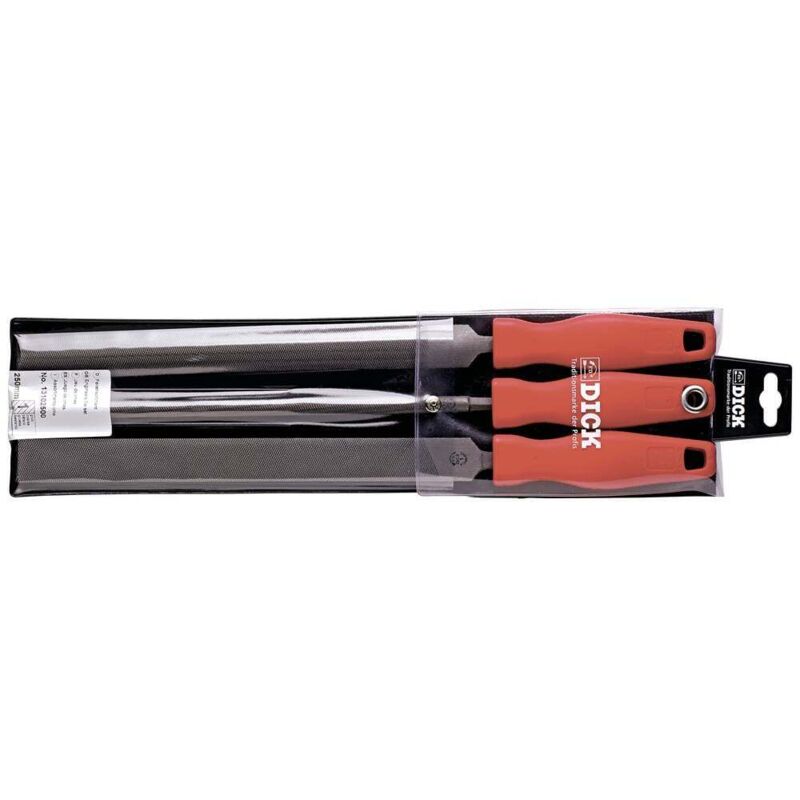 foto del prodotto dick 13102500 kit di lime per filtro 1, 3 pezzi lunghezza 250 mm 1 kit