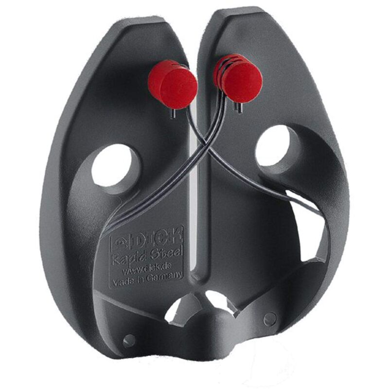 foto del prodotto dick f. affilatoio rapid steel action far scorrere nell affilatoio barrette di acciaio inox 90091000, senza base nero