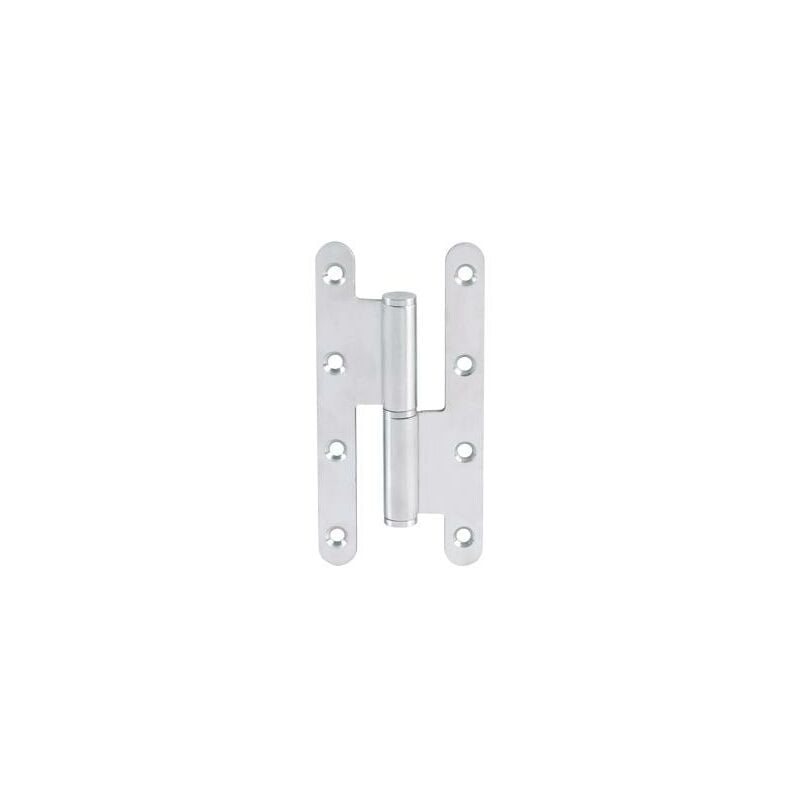 foto del prodotto didheya cerniera in acciaio inox 140x70x3 mm estremit tonda e nodo piatto sinistra ltpml140x70 304g