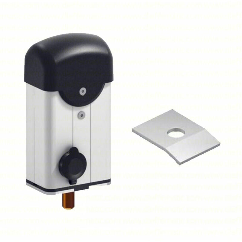 foto del prodotto dieffematic - elettroserratura 12v a caduta verticale per cancello battente elt8-012 piastra