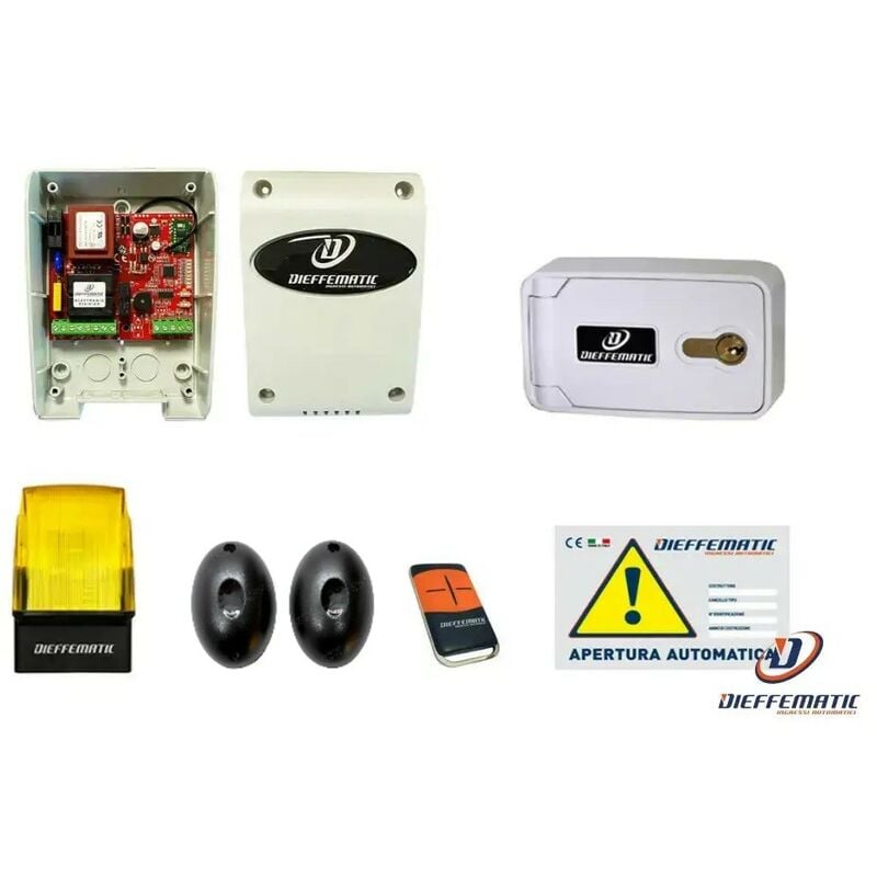 foto del prodotto dieffematic kit automatismo automazione motore serranda avvolgibile 230v motorizzazione