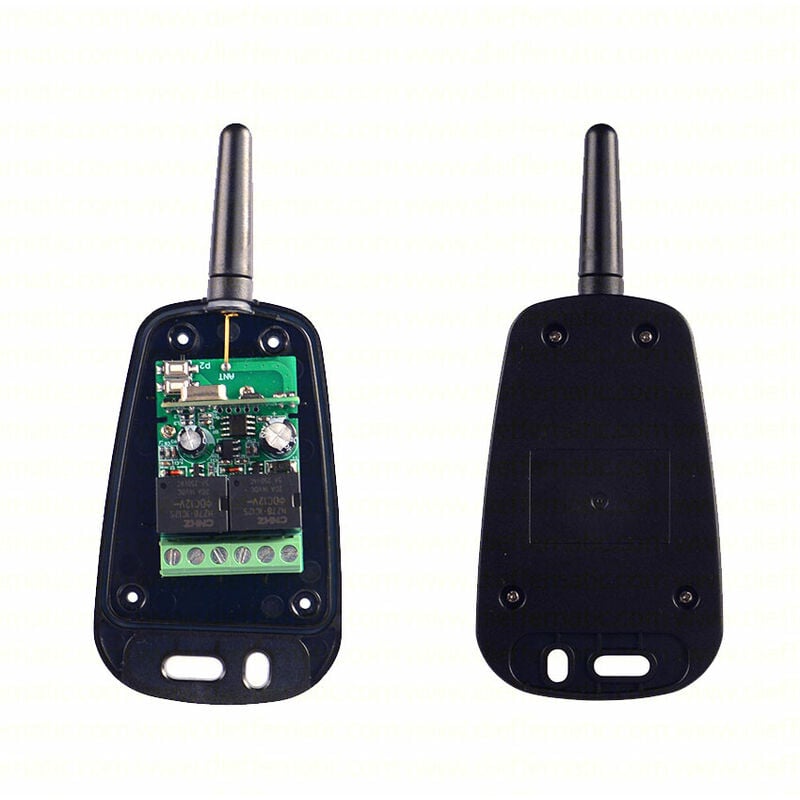 foto del prodotto dieffematic - ricevitore universale 433 mhz 2 canali a lungo raggio con antenna e box yet894