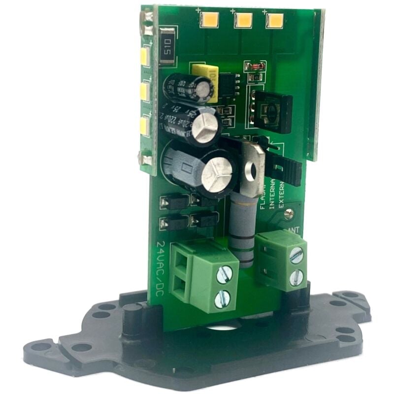 foto del prodotto dieffematic scheda ricambio lampeggiante universale 12v 24v led compatibile con light lamp