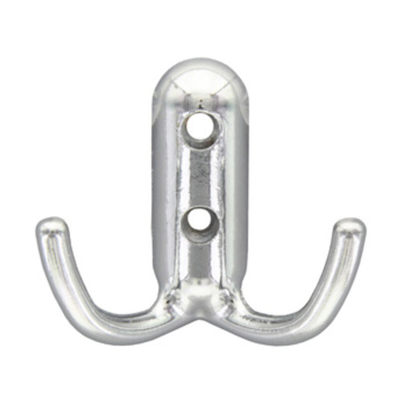foto del prodotto diesse appendiabiti a 2 ganci mm.45x45 cromo lucido . prezzo per 1 pezzo.
