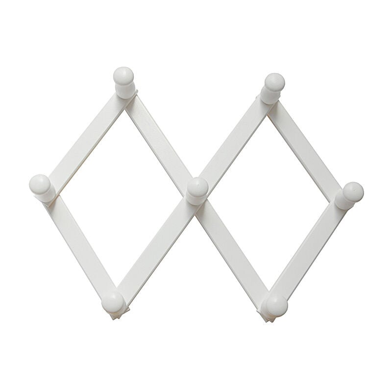 foto del prodotto diesse bl appendiabiti estens. a 7 ganci bianco