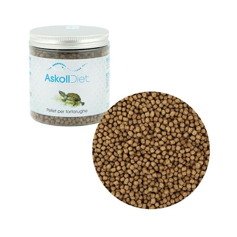 foto del prodotto diet pellet per tartarughe formato 250 ml askoll
