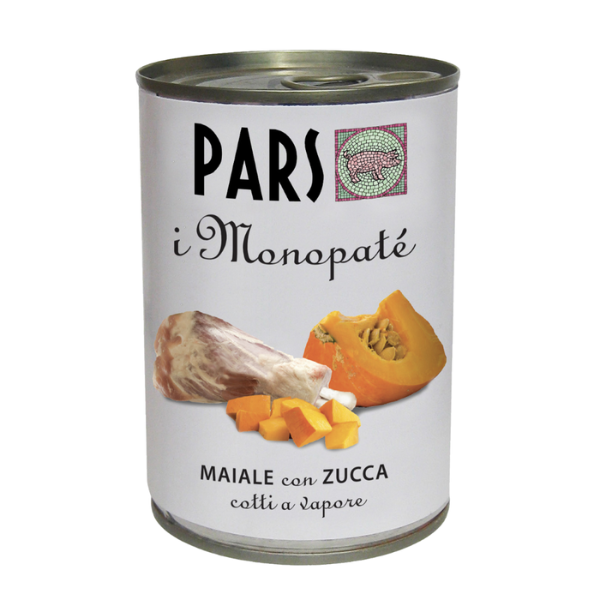 foto del prodotto dieta pars monopat grain free monoproteico 395 gr maiale con zucca confezione da 6 pezzi umido monoproteico cane 1 ordine scegli lo sconto bzr5 bzr20 200 punti fedelt 