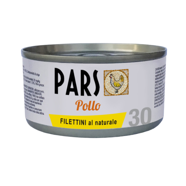 foto del prodotto dieta pars umido filettini al naturale 85 gr pollo confezione da 24 pezzi cibo umido per cani 1 ordine scegli lo sconto bzr5 bzr20 200 punti fedelt 