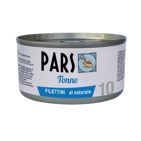 foto del prodotto dieta pars umido filettini al naturale 85 gr tonno confezione da 24 pezzi cibo umido per cani 1 ordine scegli lo sconto bzr5 bzr20 200 punti fedelt 