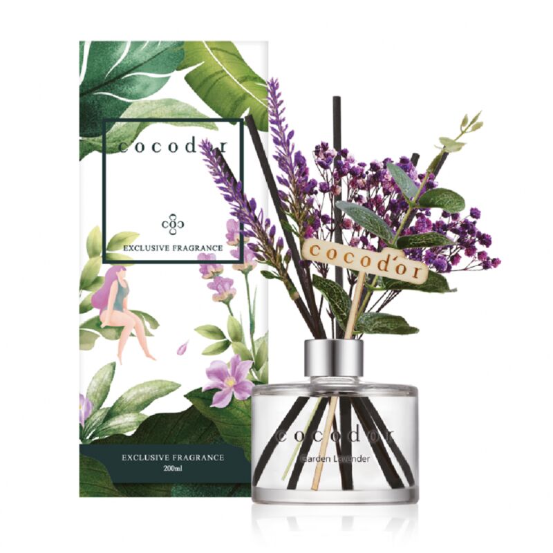 foto del prodotto diffusore a bastoncini lavender 200ml pure cotton