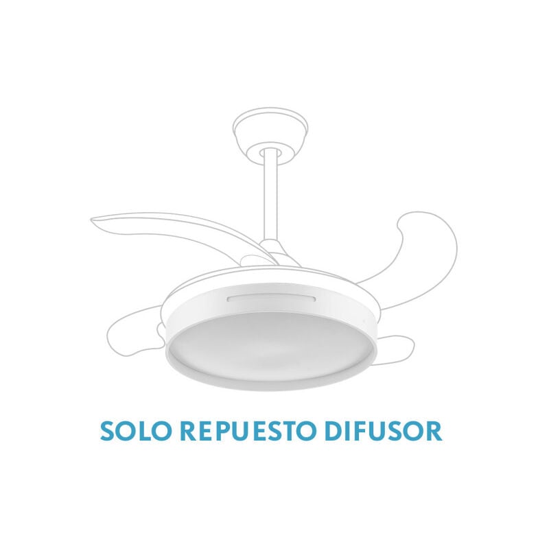 foto del prodotto diffusore a ventaglio mbatis bianco