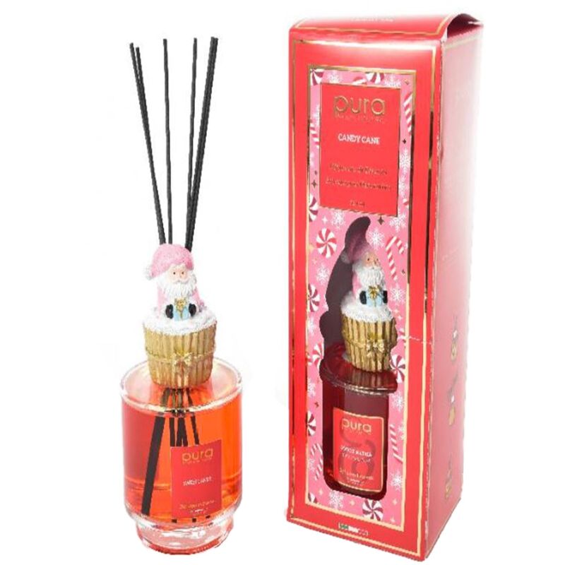 foto del prodotto diffusore di essenza lola con bacchetti in cotone profumatore per ambienti 500 ml candy sweet