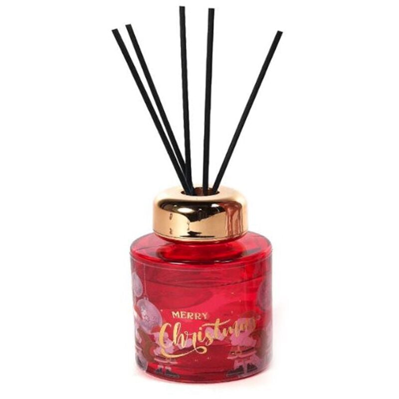 foto del prodotto diffusore di fragranza con bacchetti e scatola regalo 120 ml profumazione ambienti vanilla e wood