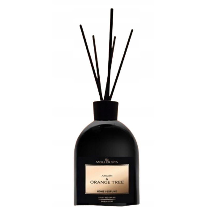foto del prodotto diffusore di fragranze per la casa argan e arancia 90 giorni bastoncini profumati 250 ml