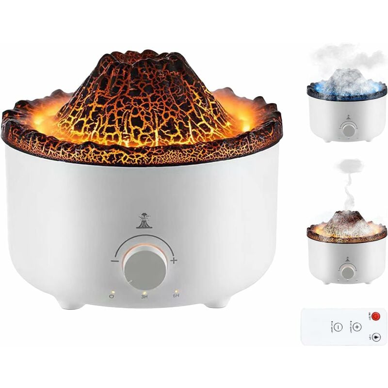 foto del prodotto diffusore di oli essenziali da 560 ml, due modalit spray, touch o telecomando, diffusore di aromaterapia umidificatore ad ultrasuoni, spegnimento