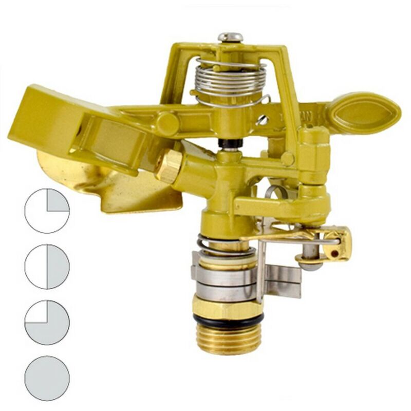 foto del prodotto diffusore per annaffiare ferrestock giallo m1 2 in metallo