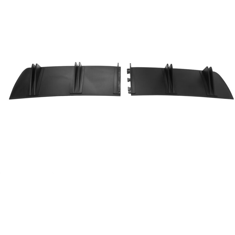 foto del prodotto diffusore per labbra paraurti posteriore 5 pinne telaio per auto universale spoiler nero accessori per lo styling modificati per squalo eosnow