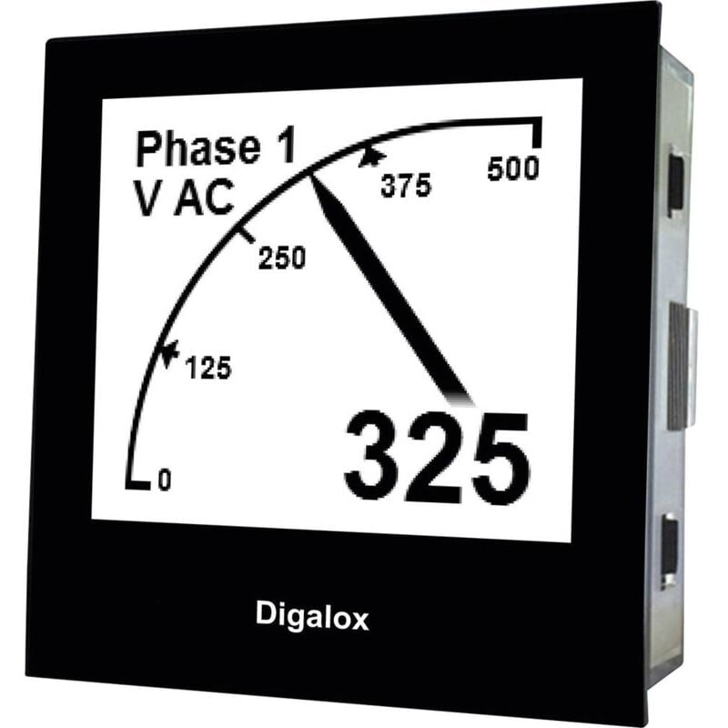 foto del prodotto digalox dpm72 avp strumento di misura digitale da pannello tde instruments